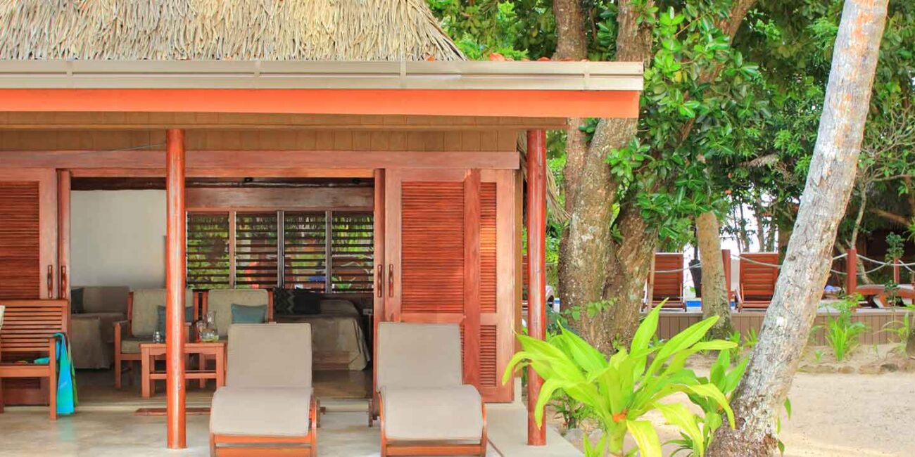 Tropical Beachfront Bure in Fiji