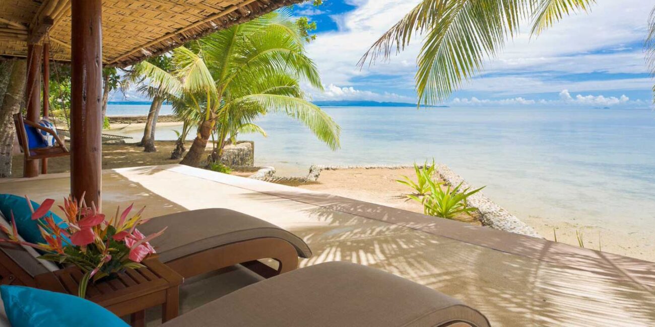 Deluxe Beachfront Bure in Fiji
