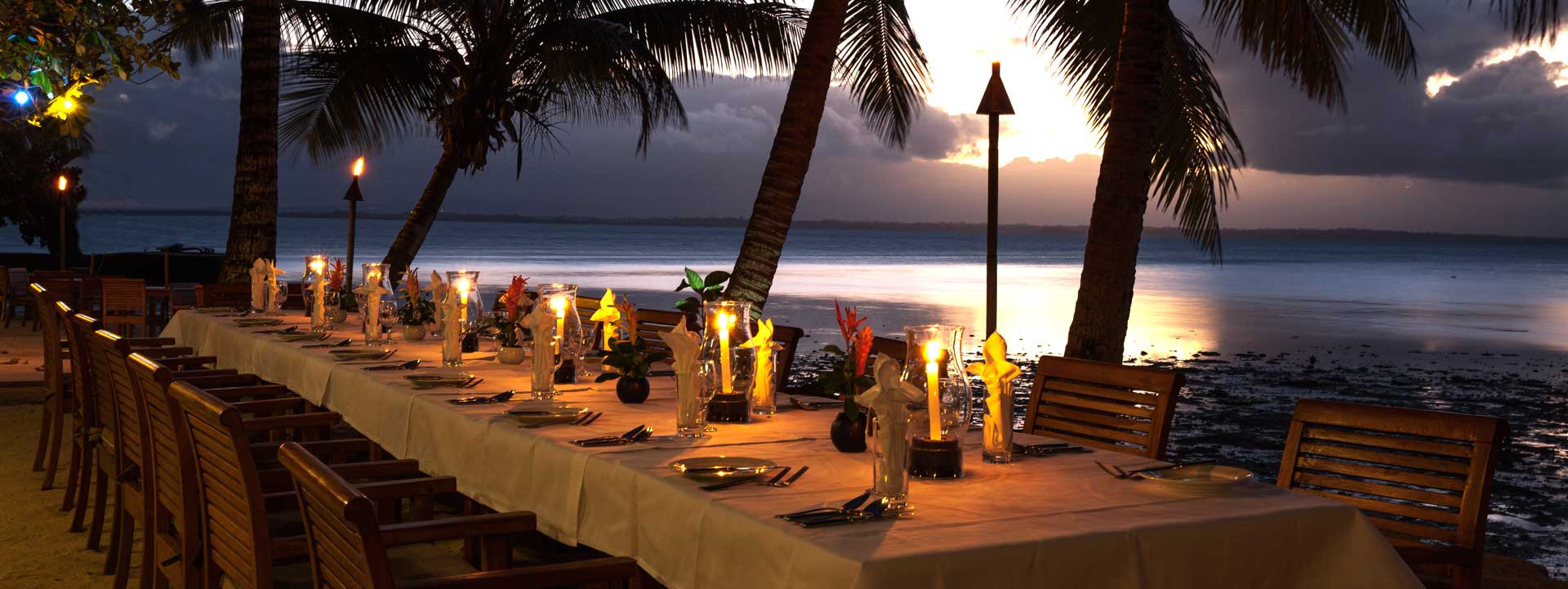 Fiji Gourmet Dining at Toberua Island