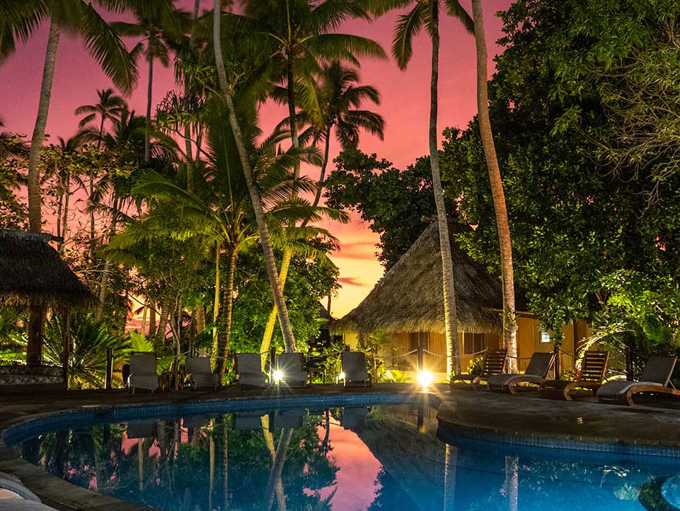 Swimming Pool Toberua Island Resort Fiji